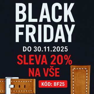 Black Friday je tady! 🖤🔥 Do 30. 11. 2025 u nás nakoupíte vše se slevou 20 % – platí úplně na všechno! Stačí zadat kód:...